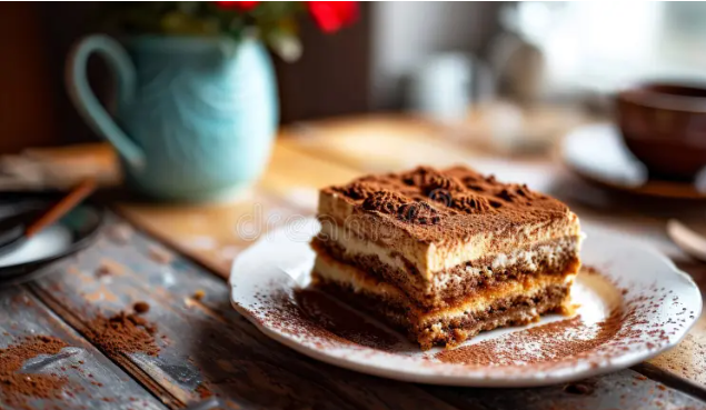 Italian Delight Made With Ladyfingers: Tiramisu Magic