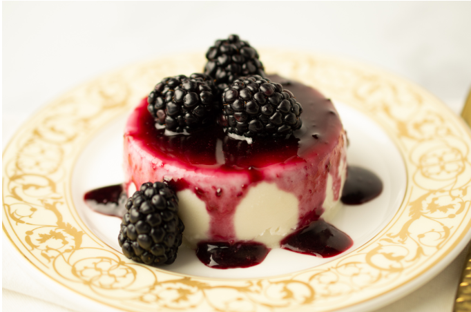 Blackberry Panna Cotta: Indulge in Creamy Delight